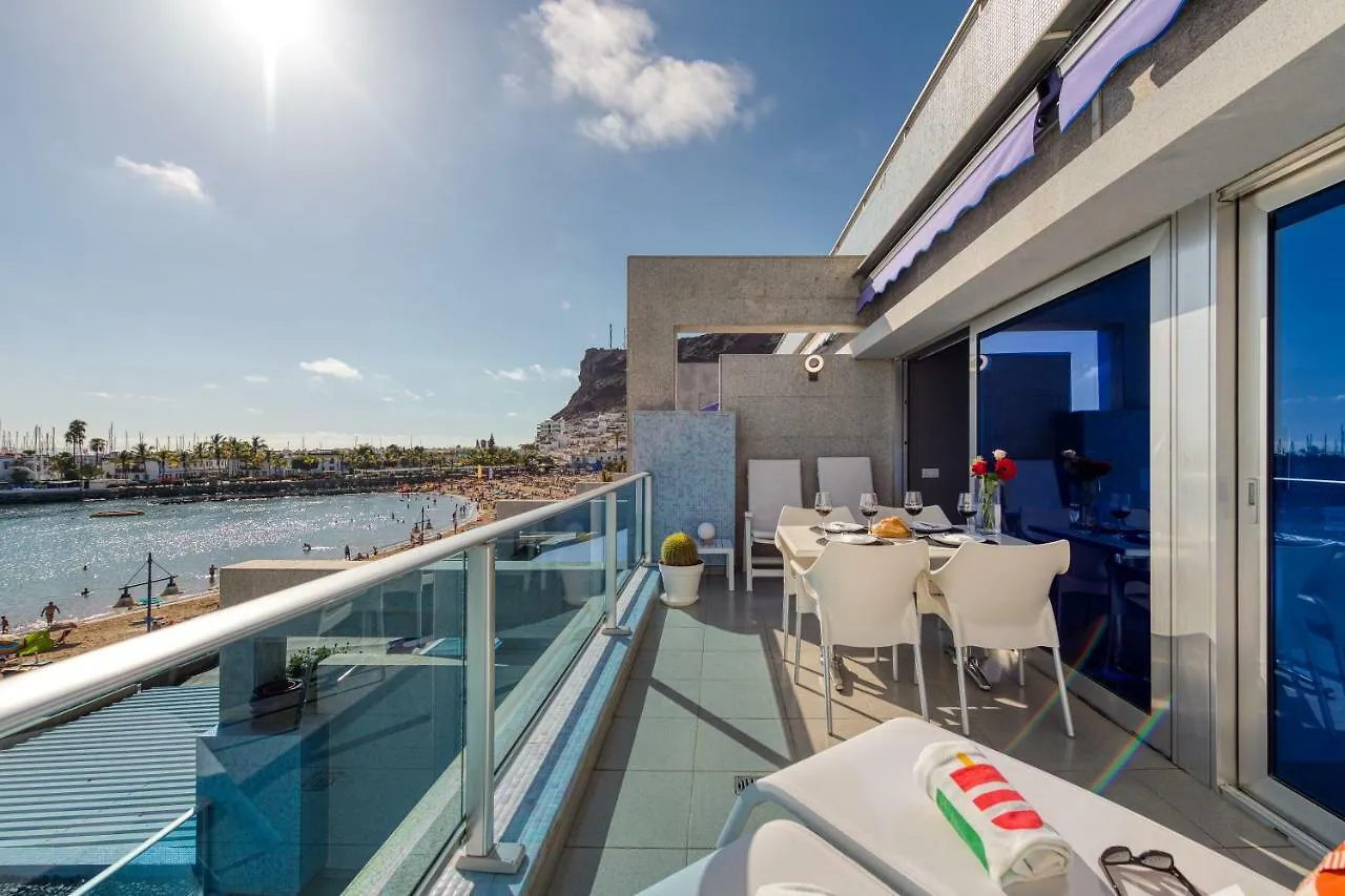 Teresita Mogamar Beachfront Puerto De Mogan Apartment